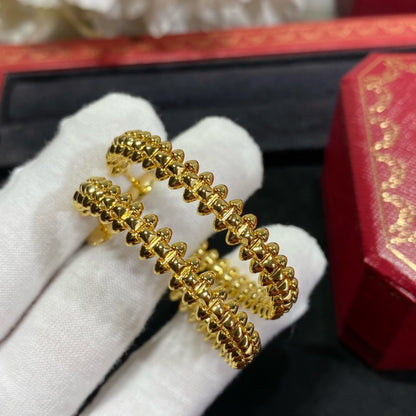 [Revel Jewelry]CLASH LARGE HOOP EARRINGS