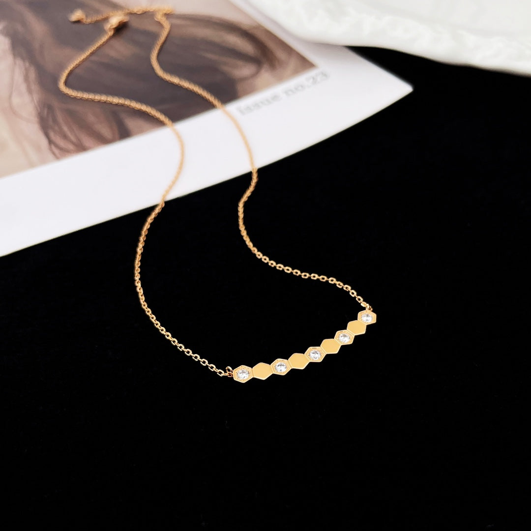 [Revel Jewelry]BEE MY LOVE DIAMOND-HALSKETTE