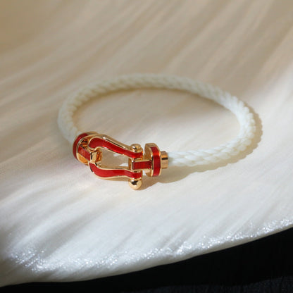 [Revel Jewelry]FORCE 10 WHITE TEXTILE DIAMOND PAVED