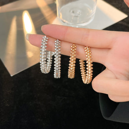 [Revel Jewelry]CLASH HOOP EARRINGS