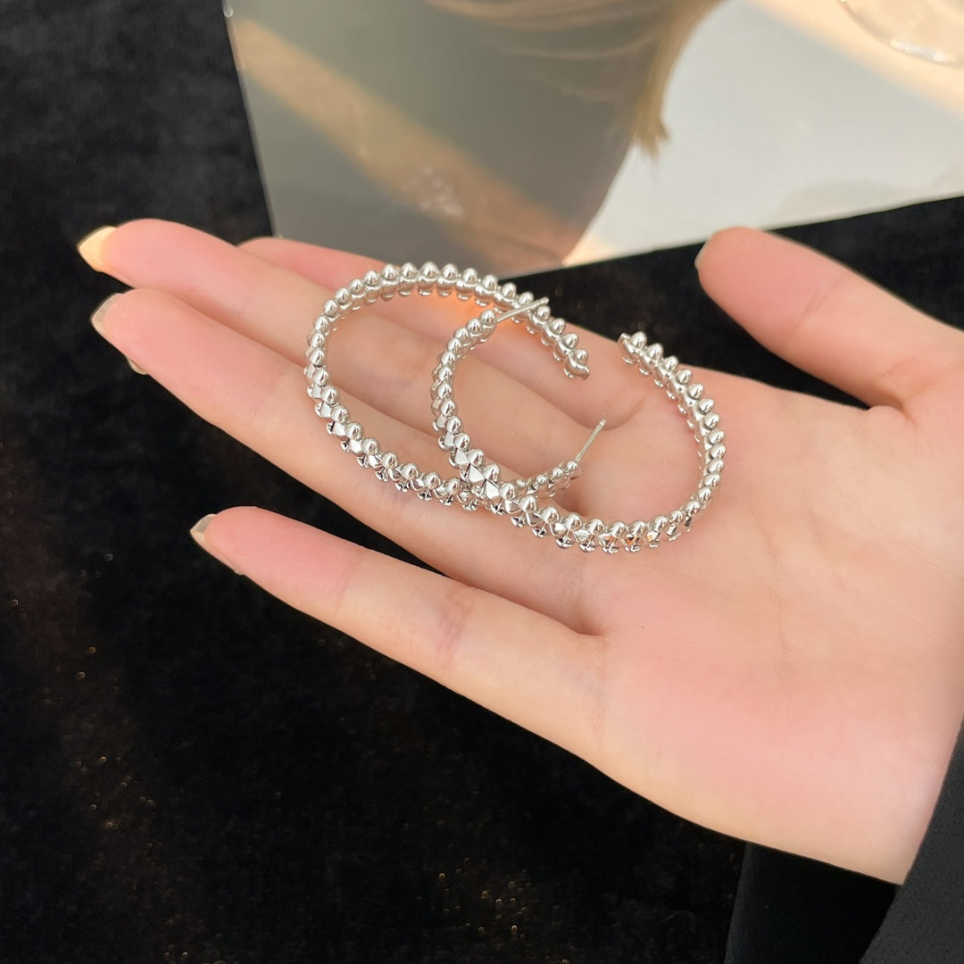 [Revel Jewelry]CLASH HOOP EARRINGS