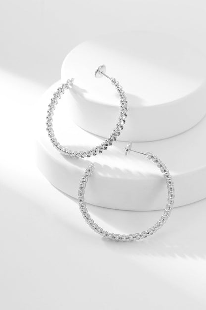 [Revel Jewelry]CLASH HOOP EARRINGS