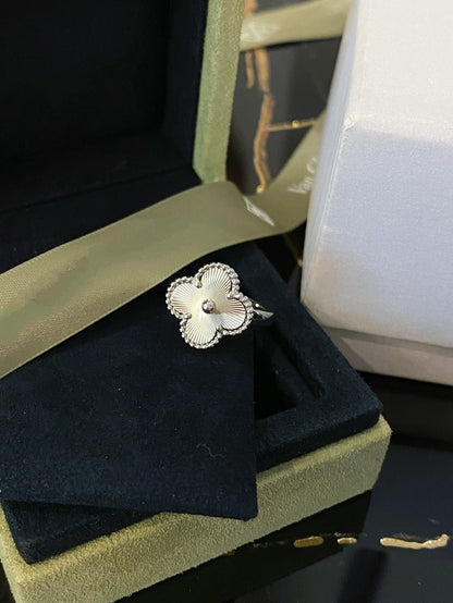 [Revel Jewelry]CLOVER SILVER RING