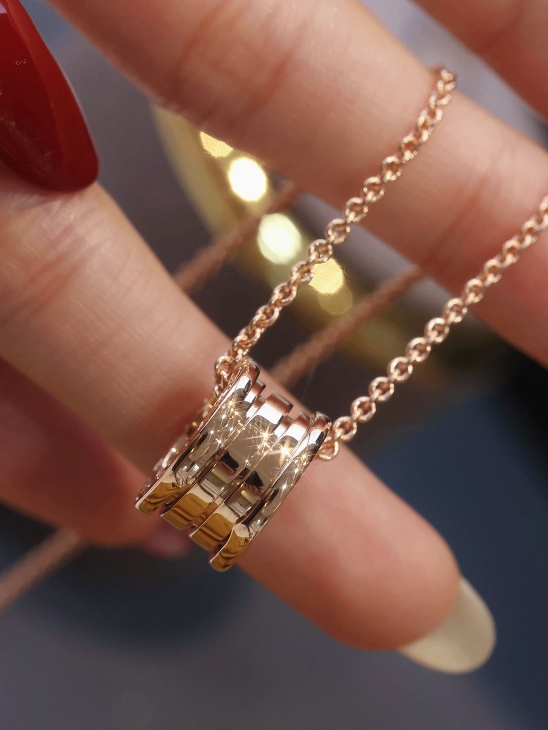 [Revel] ZERO 1 ROSÉGOLD-HALSKETTE