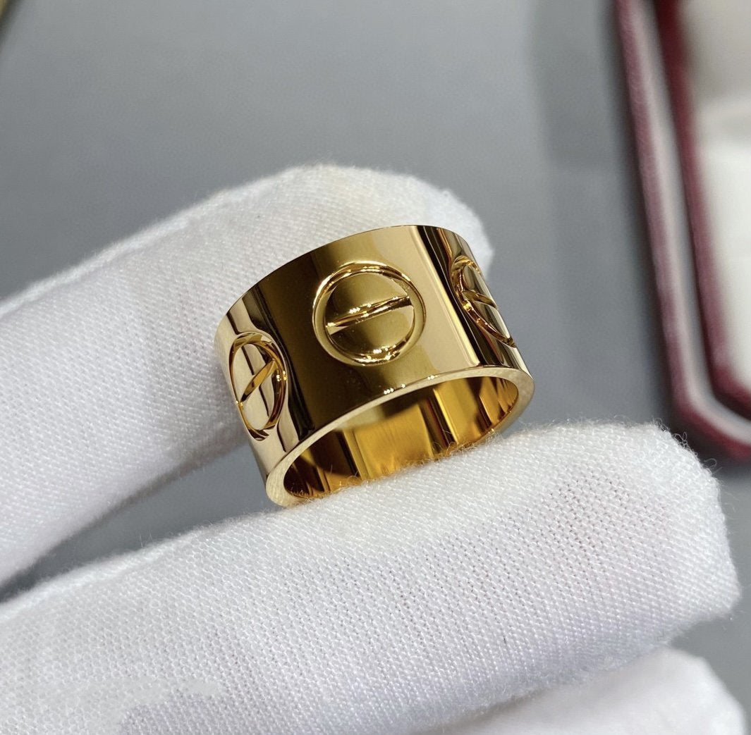 [Revel Jewelry]LOVE 11MM LARGE RING