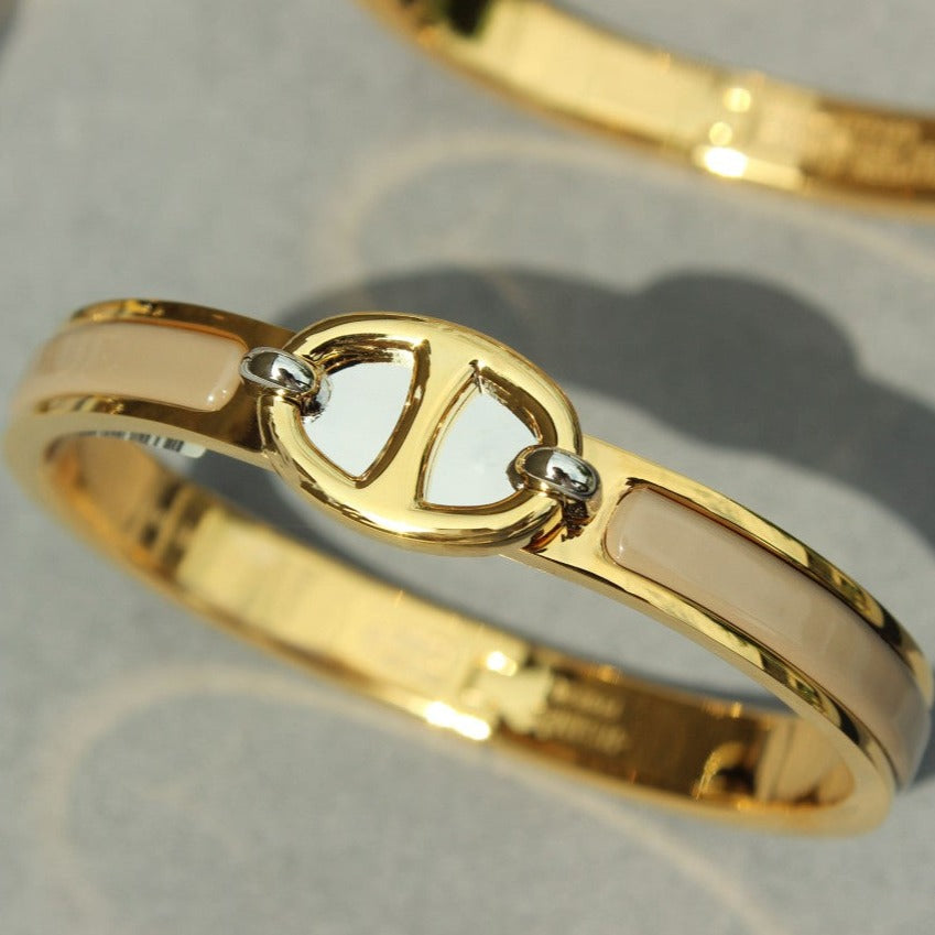 [Revel Jewelry]CLIC CHAINE GOLD BRACELET