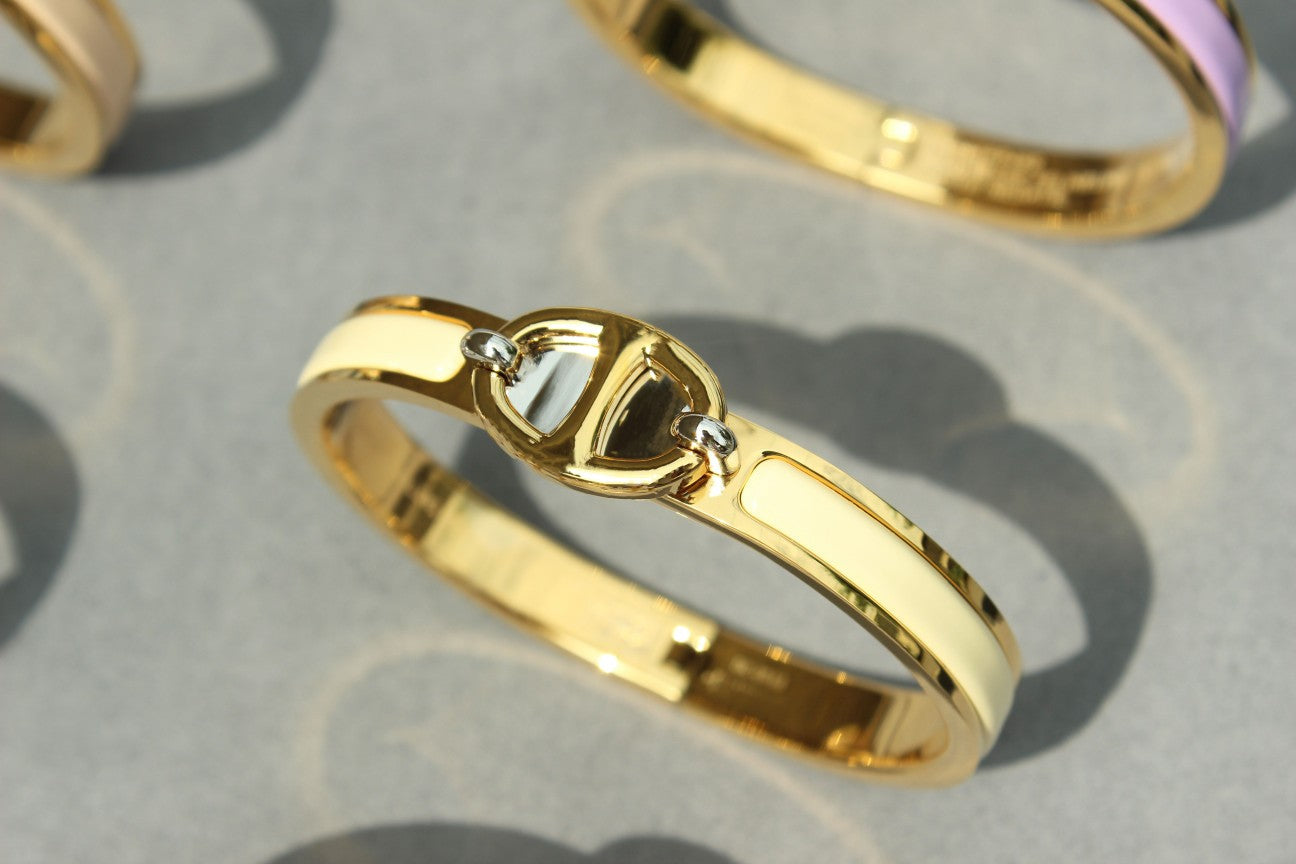 [Revel Jewelry]CLIC CHAINE GOLD BRACELET