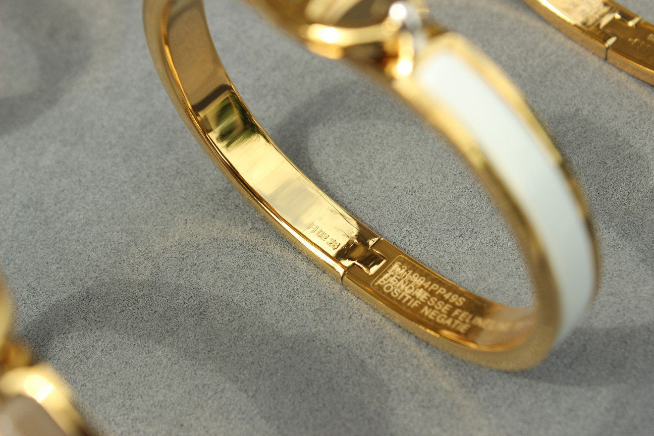 [Revel Jewelry]CLIC CHAINE GOLD BRACELET