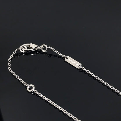 [Revel Jewelry]CLOVER PIETERSITE SILVER LONG NECKLACE