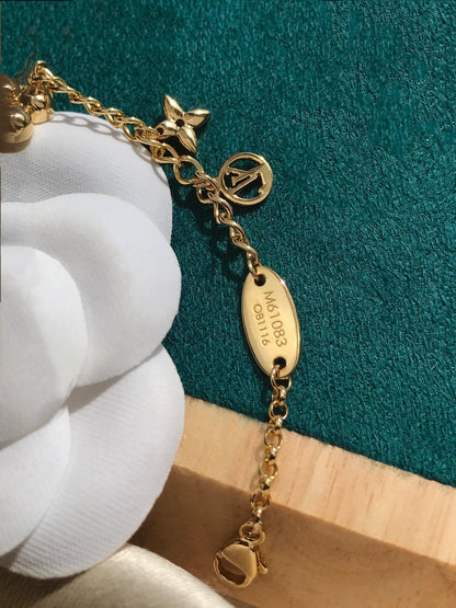 [Revel Jewelry]BLOOMING PINK GOLD MOP BRACELET