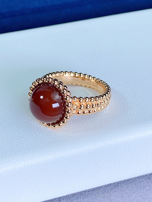 [Revel Jewelry]PERLEE COULEURS ROSE GOLD RING