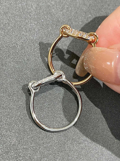 [Revel Jewelry]RONDE SMALL DIAMOND RING