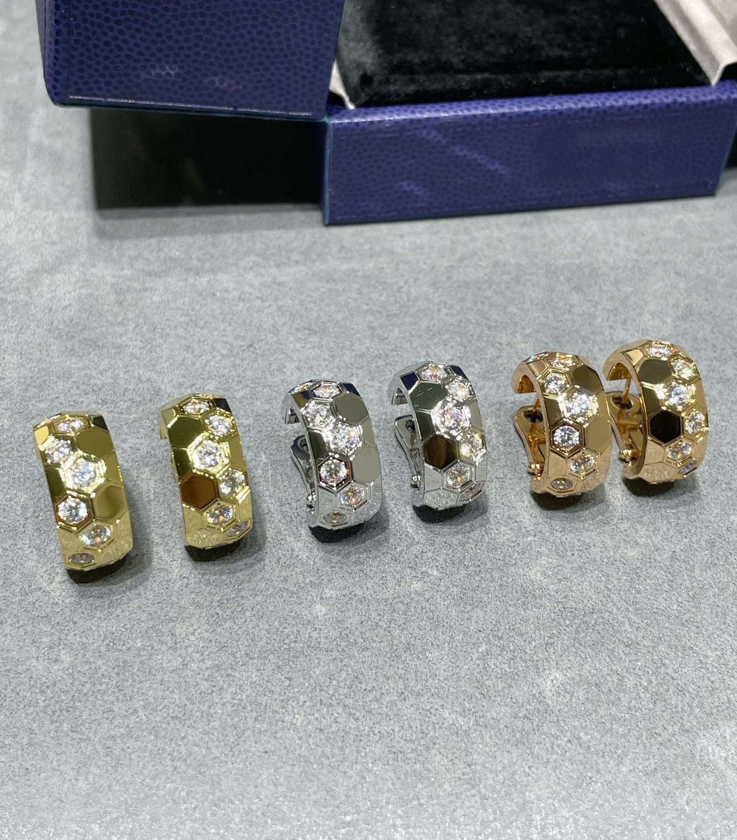 [Revel Jewelry]BEE LOVE DIAMOND OHRRINGE