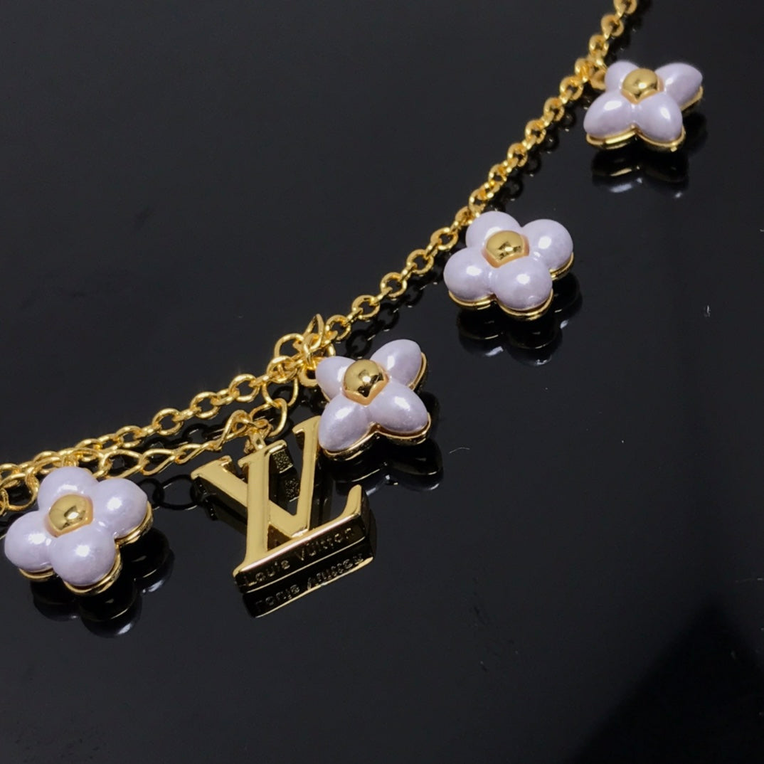 [Revel Jewelry]LOGO 6 MOTIF STAR AND SUN GOLD BRACELET