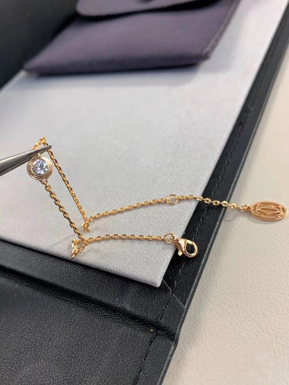 [Revel Jewelry]DAMOUR DIAMOND LINK BRACELET