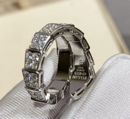 [Revel]SERPENTI リング シルバー ダイヤモンド パヴェ