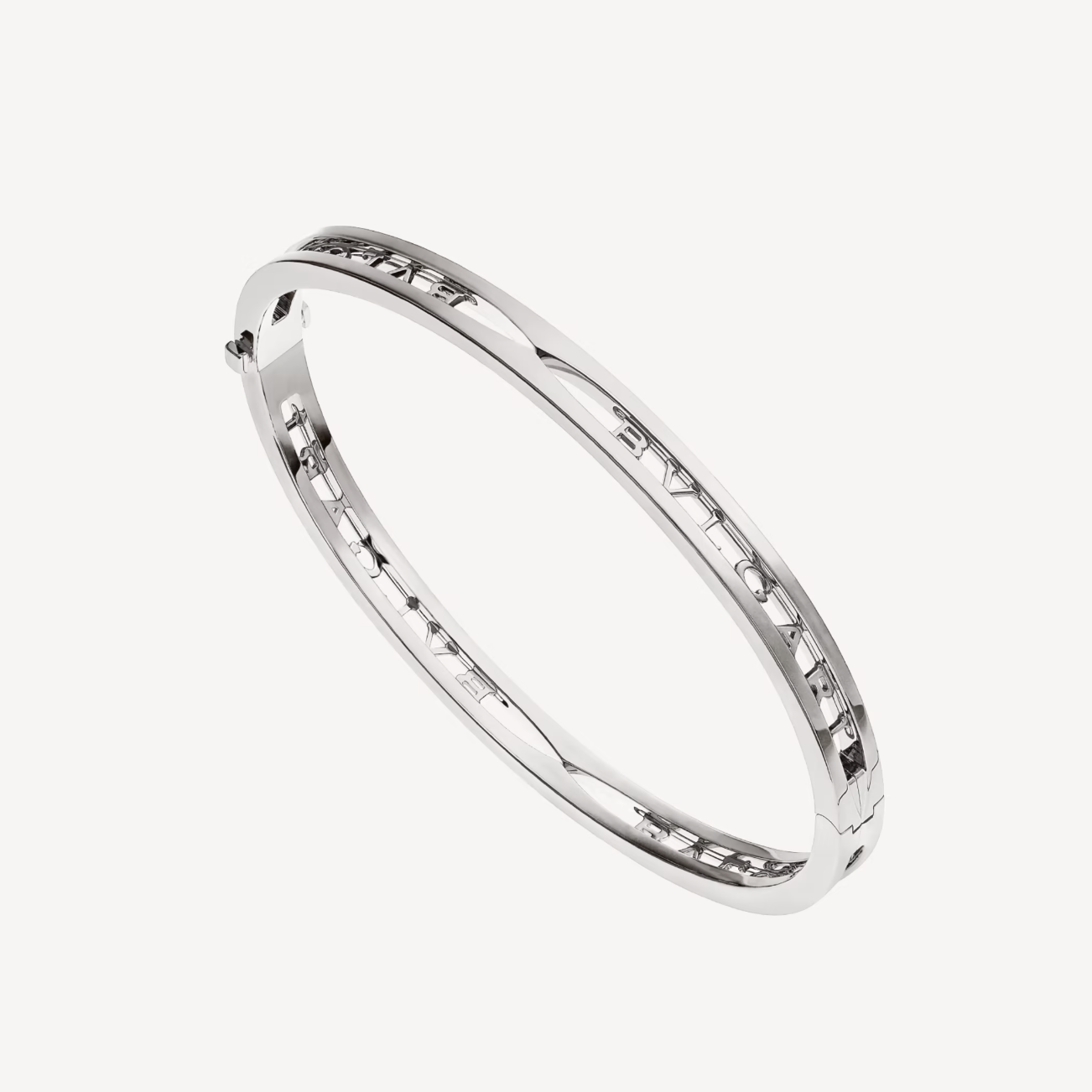 [Revel]ZERO 1 SPIRAL LOGO SILVER BRACELET