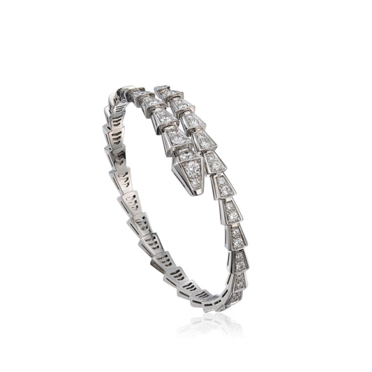 [Revel]SERPENTI BRACELET 6MM SILVER DIAMOND