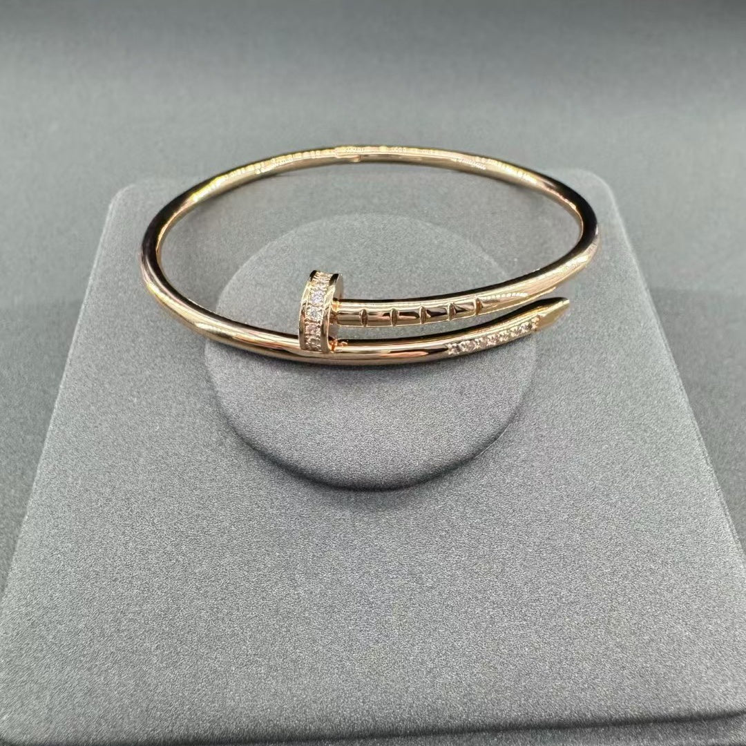 [Revel  Jewelry]JUSTE BRACELET 2.5MM DIAMONDS NEW