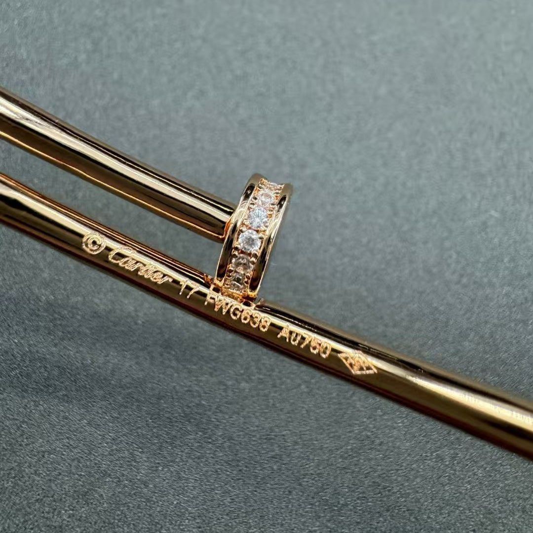 [Revel  Jewelry]JUSTE BRACELET 2.5MM DIAMONDS NEW