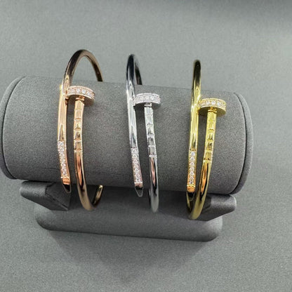 [Revel  Jewelry]JUSTE BRACELET 2.5MM DIAMONDS NEW