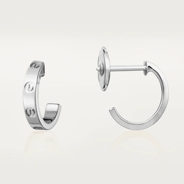 [Revel Jewelry]LOVE EARRINGS 2.65MM SILVER