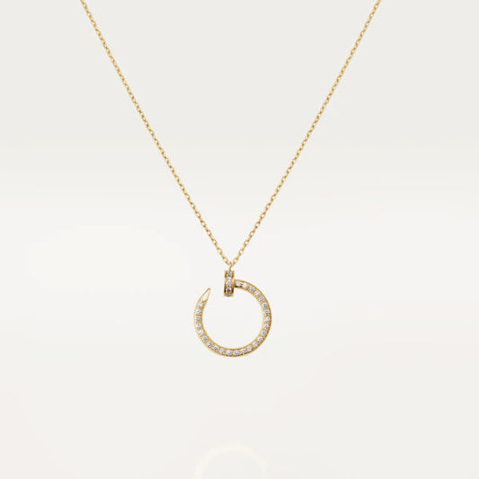 [Revel Jewelry]JUSTE HALSKETTE GOLD DIAMANTEN