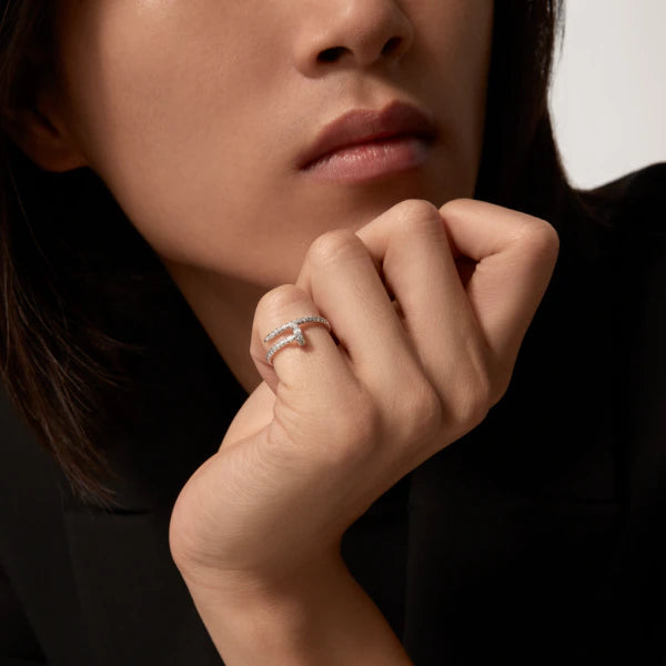[Revel Jewelry]JUSTE RING 1.8MM SILBER DIAMANTEN