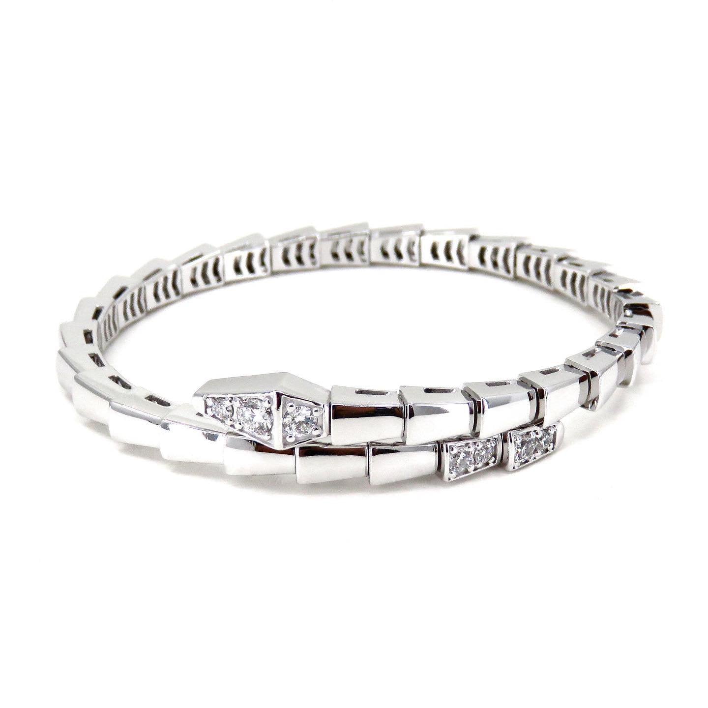 [Revel]SERPENTI BRACELET DIAMONDS SILVER