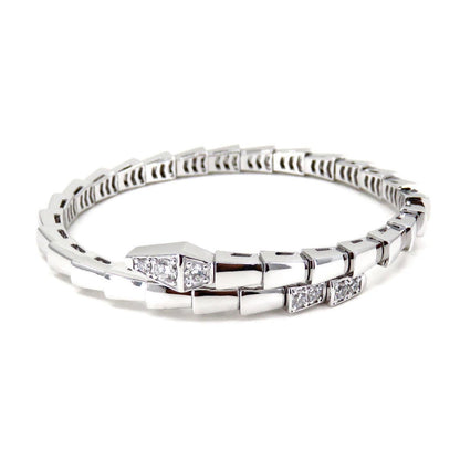 [Revel]SERPENTI BRACELET DIAMONDS SILVER
