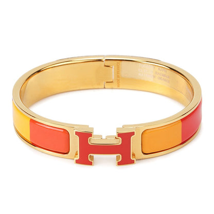 [Revel Jewelry]H BRACELET ORANGE RAINBOW CERAMIC
