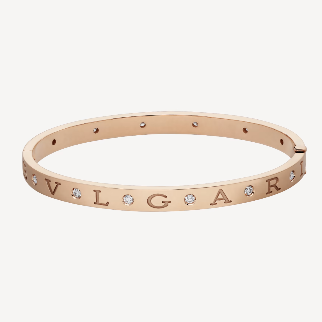 [Revel]ZERO 1 PINK GOLD 12 DIAMONDS BRACELET