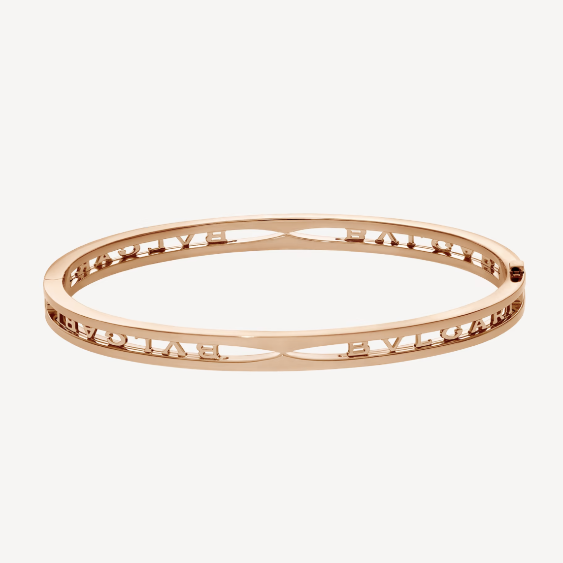 [Revel]ZERO 1 SPIRAL LOGO PINK GOLD BRACELET