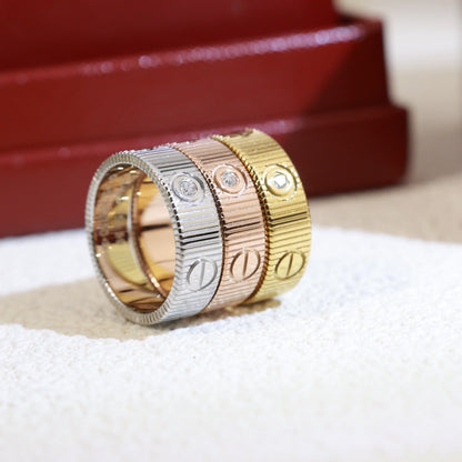 [Revel Jewelry]LOVE UNLIMITED 3 DIAMONDS RING