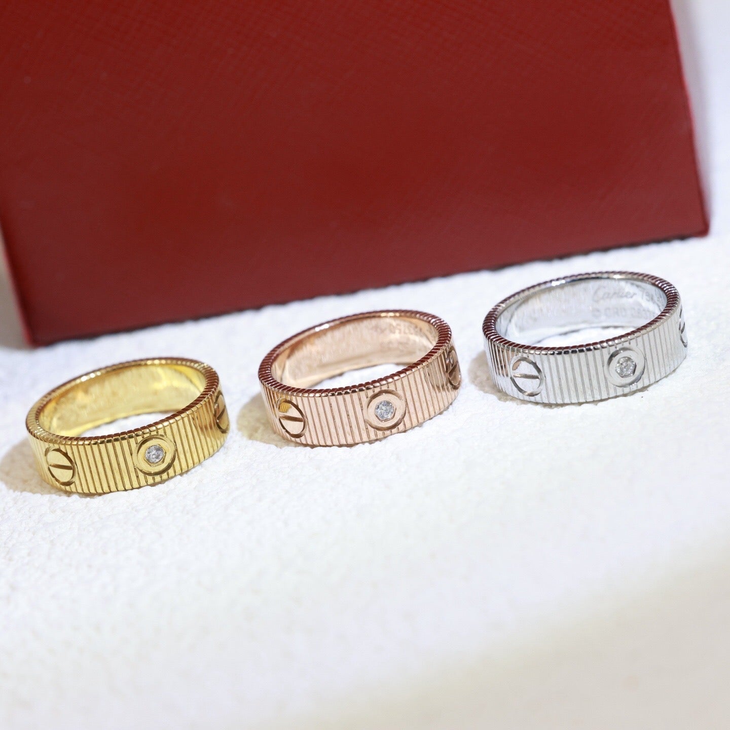 [Revel Jewelry]LOVE UNLIMITED 3 DIAMONDS RING