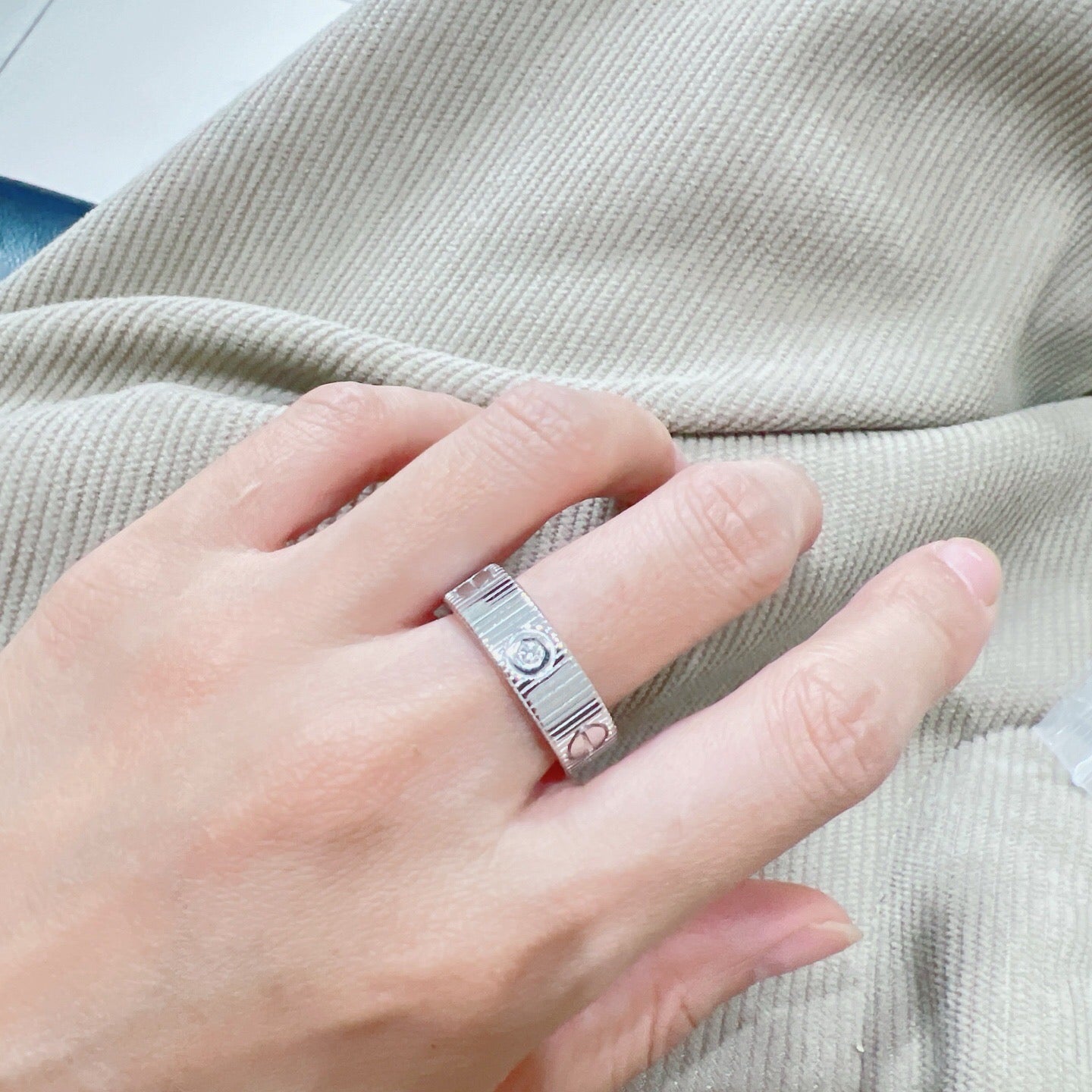 [Revel Jewelry]LOVE UNLIMITED 3 DIAMONDS RING