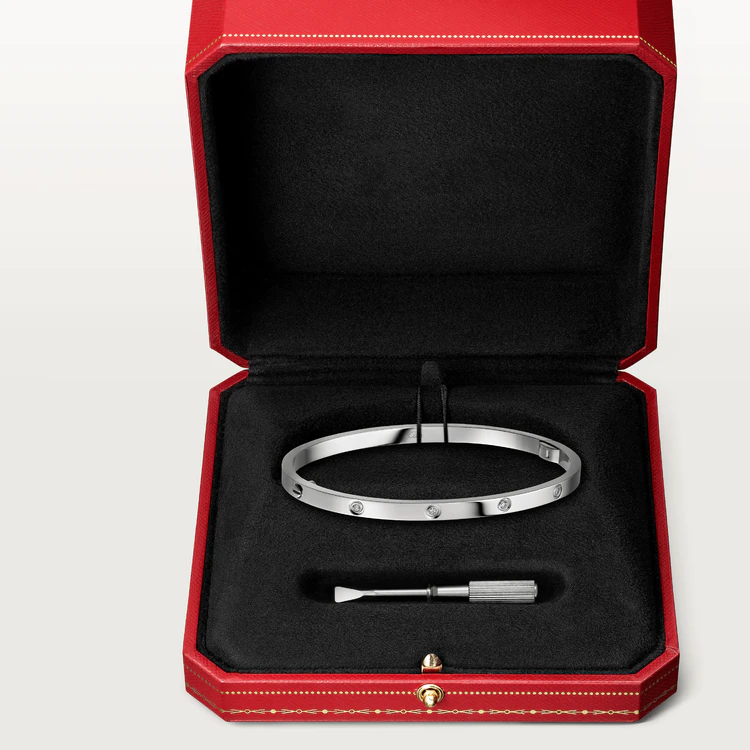 [Revel Jewelry]LOVE BRACELET 3.65MM 10 DIAMONDS