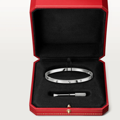 [Revel Jewelry]LOVE BRACELET 3.65MM 10 DIAMONDS