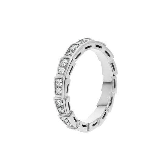 [Revel]SERPENTI RING SILVER DIAMOND PAVED 3MM
