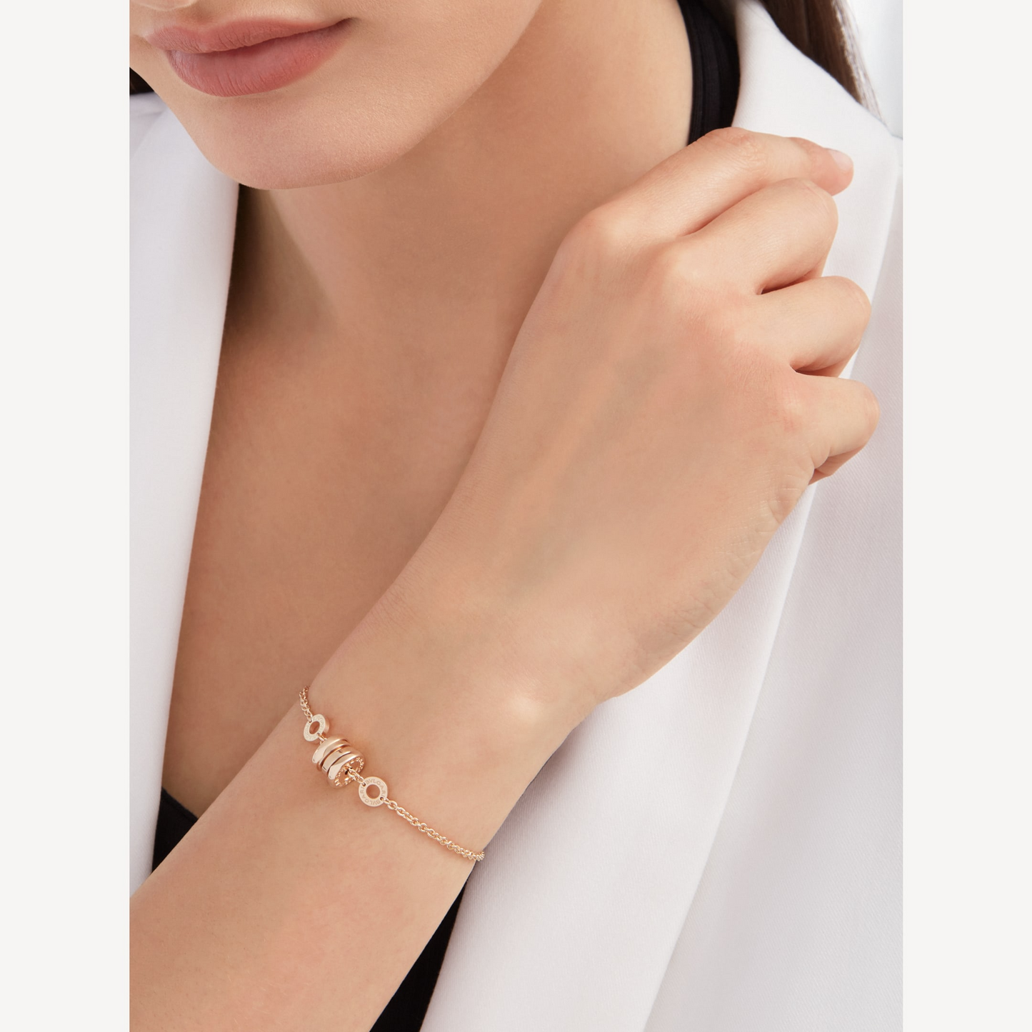 [Revel]ZERO 1 SOFT PINK GOLD BRACELET