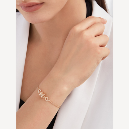 [Revel]ZERO 1 SOFT PINK GOLD BRACELET