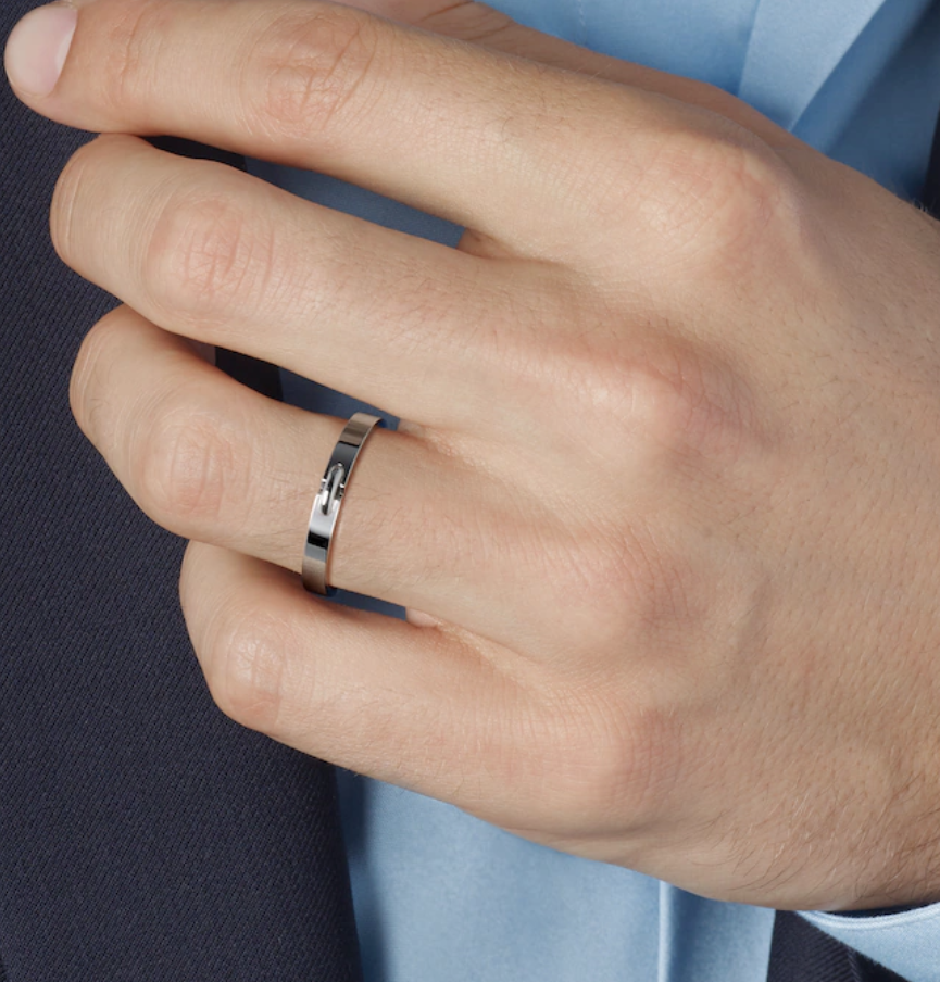 [Revel Jewelry]ALLIANCE LIENS VIDENCE 3MM RING