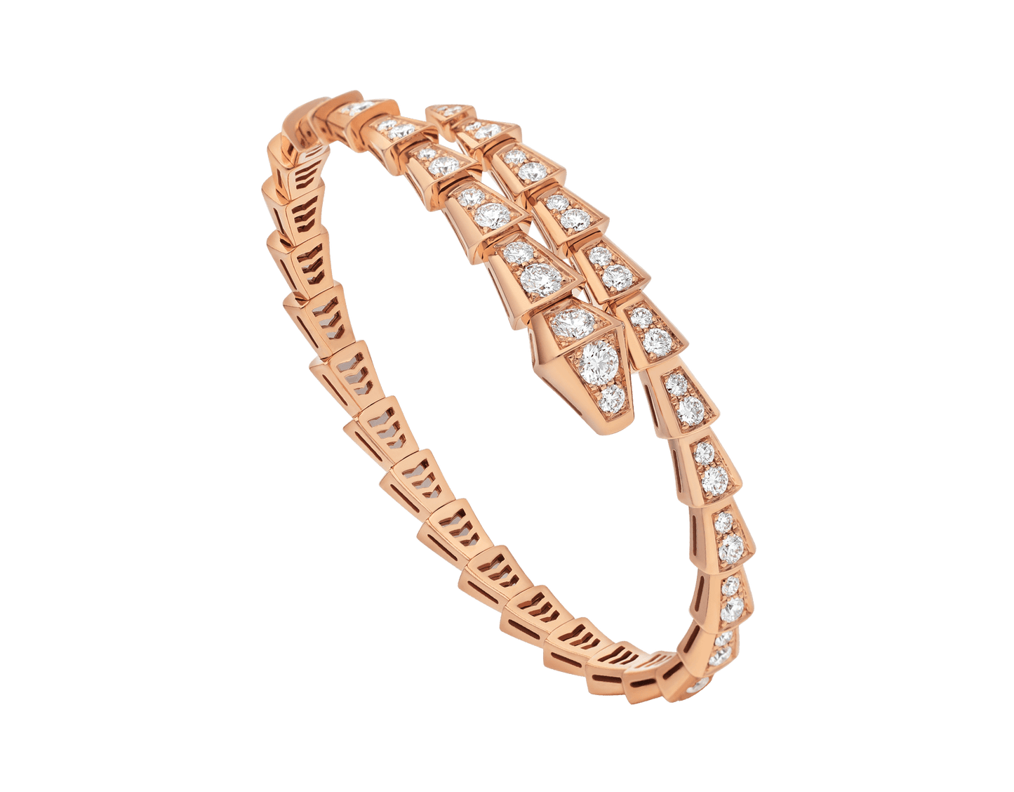 [Revel]SERPENTI BRACELET 6.8MM PINK GOLD DIAMOND