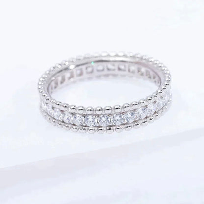 [Revel Jewelry]PERLEE DIAMOND SILVER RING