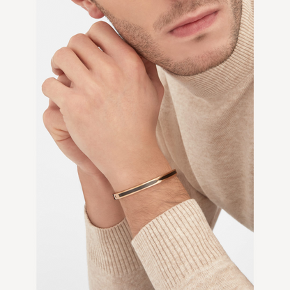 [Revel]ZERO 1 PINK GOLD WITH BLACK CERAMIC BRACELET