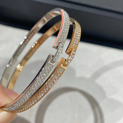 [Revel Jewelry]LIENS VIDENCE DIAMOND PAVED BRACELET