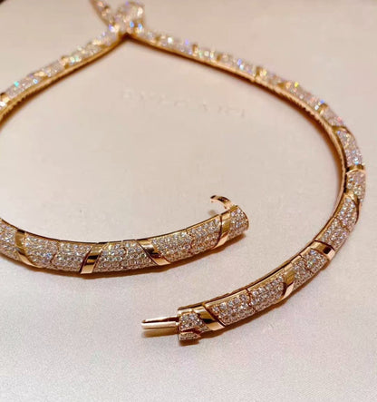 [Revel]HAUTE COUTURE GOLD SERPENTI NECKLACE