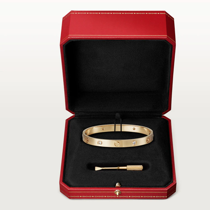 [Revel Jewelry]LOVE BRACELET 6.1MM 4 DIAMONDS