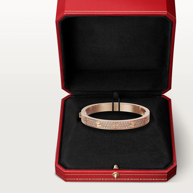 [Revel Jewelry]LOVE BRACELET 6.1MM DIAMOND-PAVED