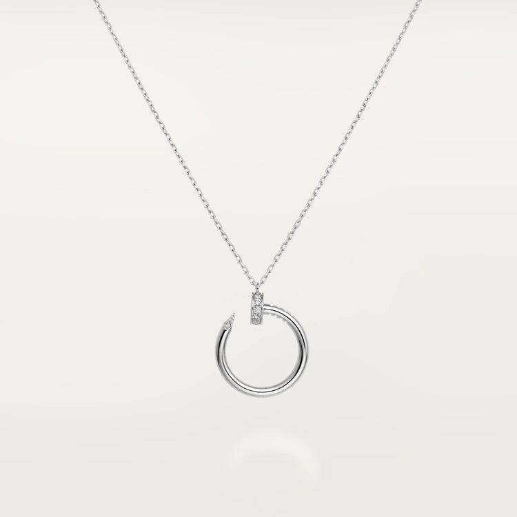 [Revel Jewelry]JUSTE NECKLACE SILVER
